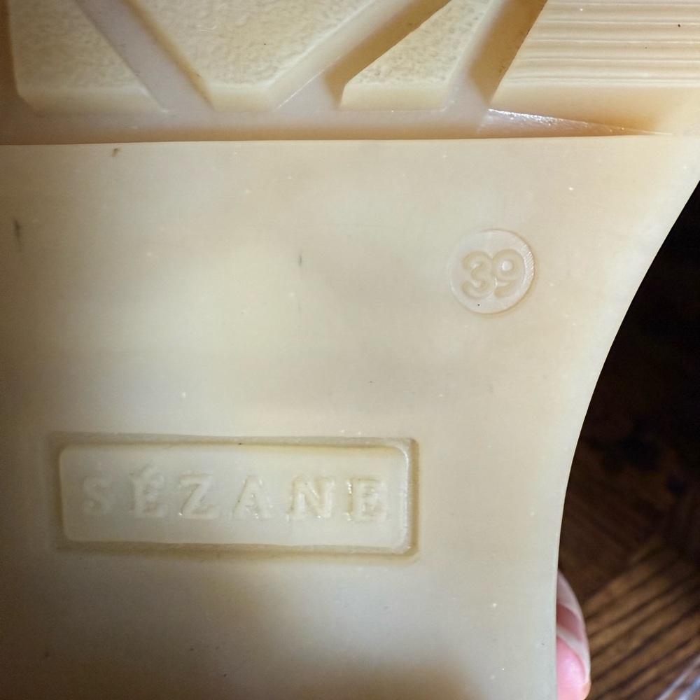 Sezane Markus Platform Derbies Split Leather Loaf… - image 8